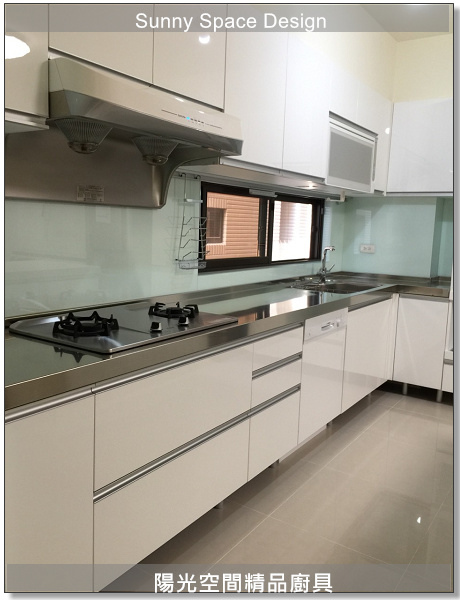 中島與平台櫃三星風暴石檯面搭配