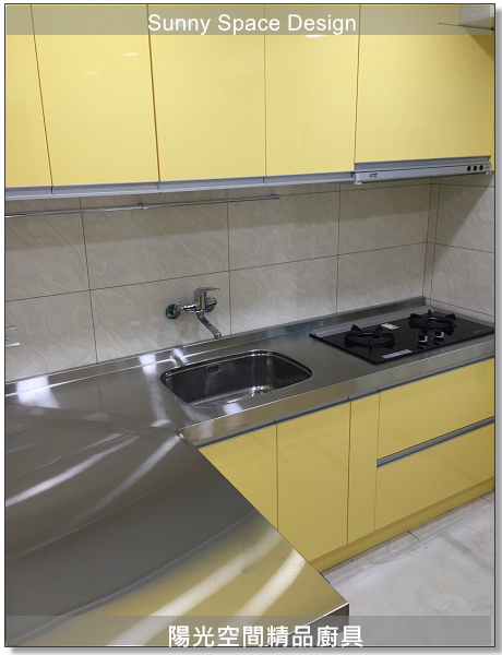 林內內焰爐RB-201GN與不鏽鋼檯面搭配