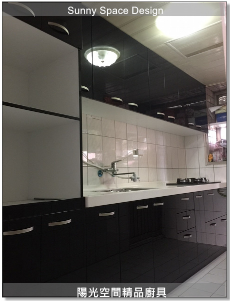 櫻花G2522G雙口玻璃爐與三星石檯面