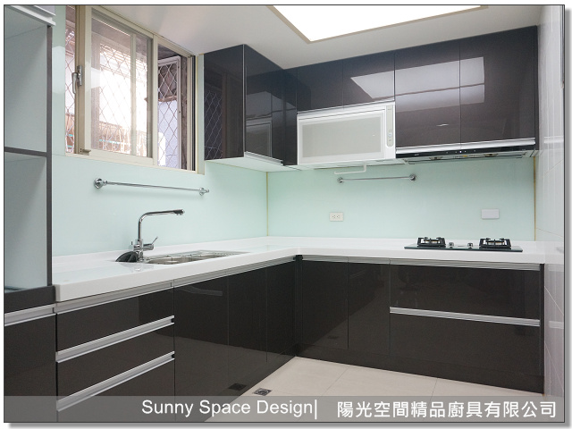 永和水源街卓小姐L型廚房全景