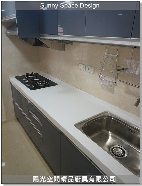 深藍色水晶門板質感