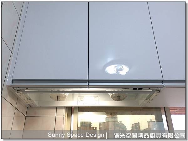 L型廚具整體動線展示