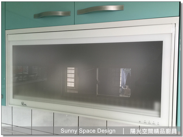 新北土城｜清新藍綠結晶鋼烤風格｜不鏽鋼下櫃
