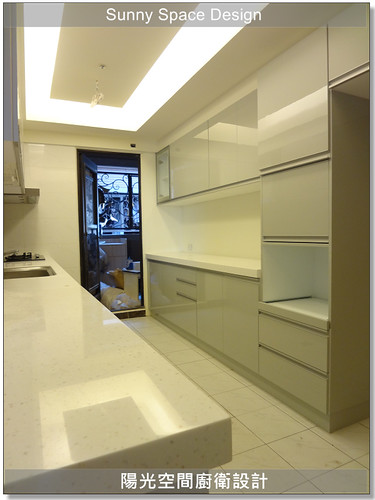 廚房整體完工氛圍照