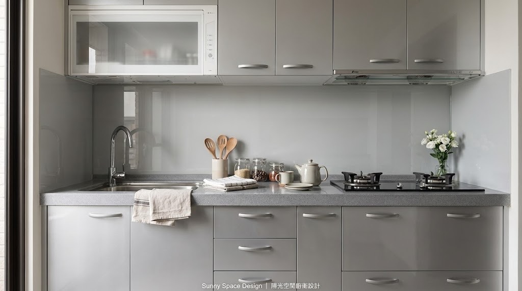 低調科技銀廚具 × 廚房好風水 × 女王專屬小宇宙｜陽光空間精品廚具
