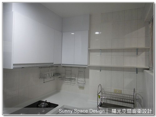 廚具整體收納櫃體展示