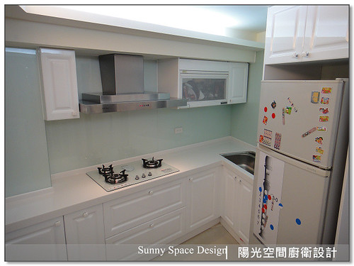 冰箱配置於水槽旁動線規劃