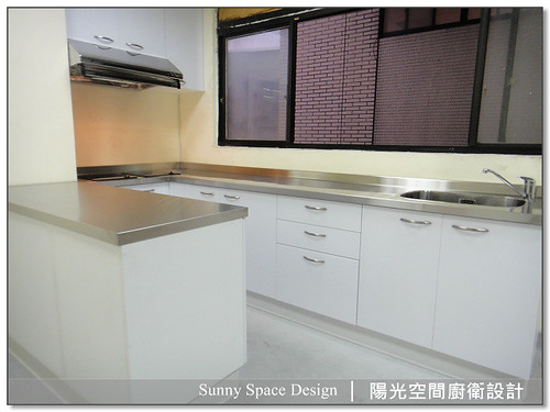 不銹鋼檯面搭配電陶爐配置