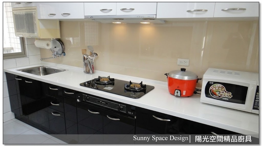 士林福港街半保留翻新廚房 × 韓國人造石檯面｜陽光空間精品廚具