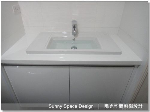 深坑 112cm 飯店風訂製浴櫃全景