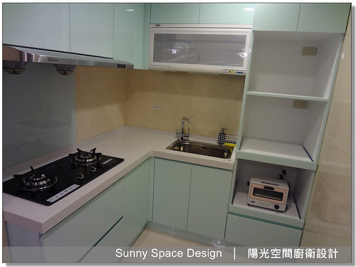 櫻花 G-2511GB 雙口玻璃爐搭配人造石檯面