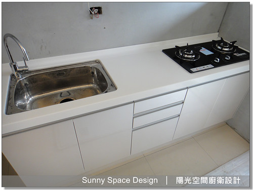 基隆福六街 210cm 時尚經典廚具全景