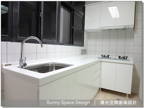 基隆義二路極簡廚房全景