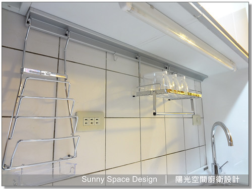 汐止205cm 白色鋼烤廚具全景