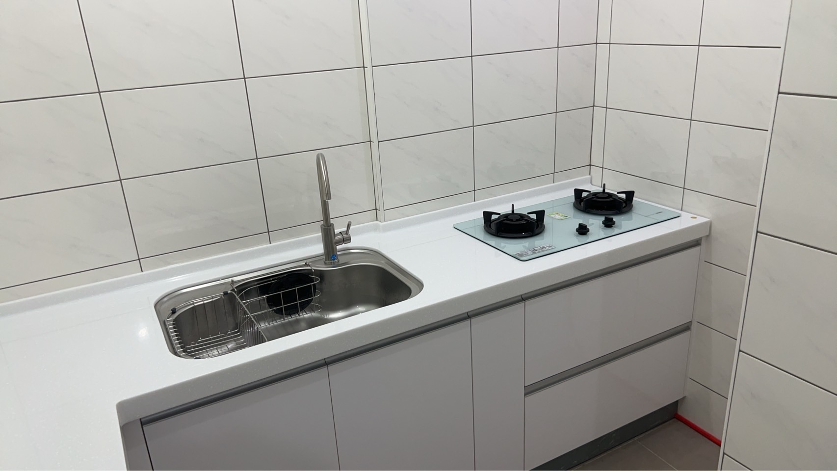 新北板橋 廚房完工全景 另一個角度