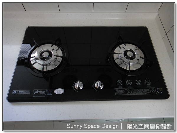 豪山雙口玻璃爐SB-2182