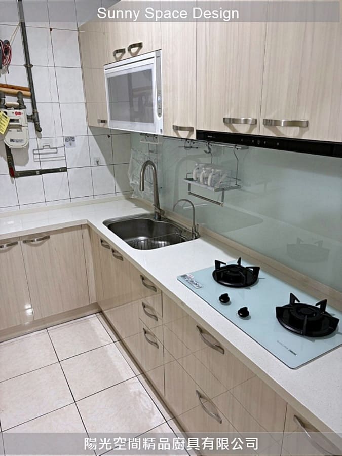 整體廚房空間完工照