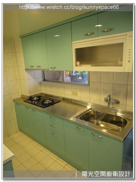 二字型雙邊作業動線