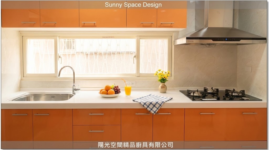 中和民生路大橘色結晶鋼烤廚具完工照