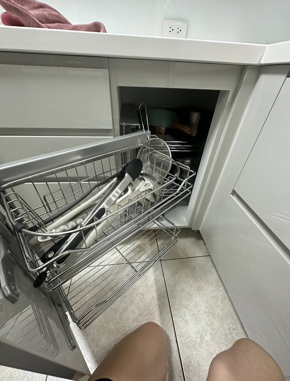 板橋龍興街 L 型廚房 完工細節 櫻花廚電